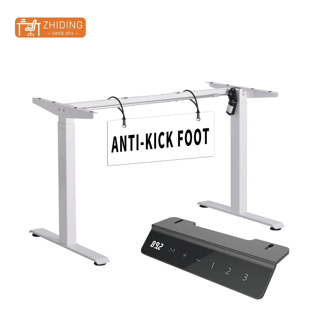 New Products Office Working Single Motor Adjustable Standing Legs Desk Frame Modern Ergonomic Stand up Desk Adjustable Desk