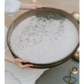 16'' Ocean Weave Drum Christmas Gift UNIQUE HIGH GRADE Stainless Steel Chamber Sheepskin Heads Handmade