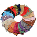 11x13cm round Eco-Friendly Drawstring Jewelry Pouch Flower and Fruit Embroidered Wedding Christmas Chinese Style Bag for Gifts