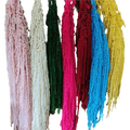 Preserved Hanging Amaranth Princess Feather Elegant Christmas & Wedding Decorations with Fresh Roses Wedding Favors