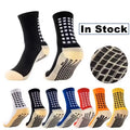 Wholesale Low Moq Football Socks Sweat Absorbing Soccer Socks Grip Non-slip Sports Socks