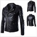 New Korean Motorcycle Trim Leather Men's Leather Jacket Jacket