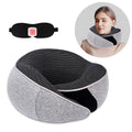 Hot Sale Custom U-Shape Memory Foam Massage Travel Neck Pillow for Car & Airplane-Portable