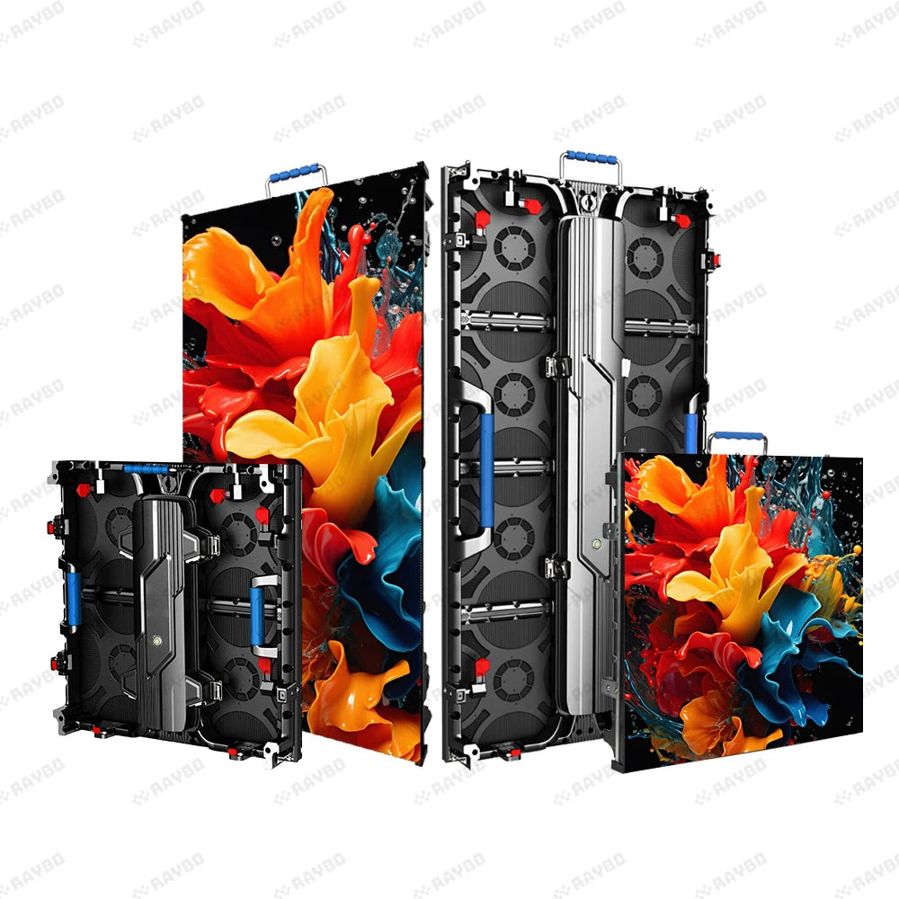 RAYBO P3.91 P4.81 Outdoor LED Display for DJ Stage Background & Video Wall Rentals Never Black Screen Turnkey Solution