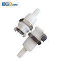 [FLC0104PI] 1/4 Inch Hose Barb Valved Panel Mount Coupling Body Plastic Couplings