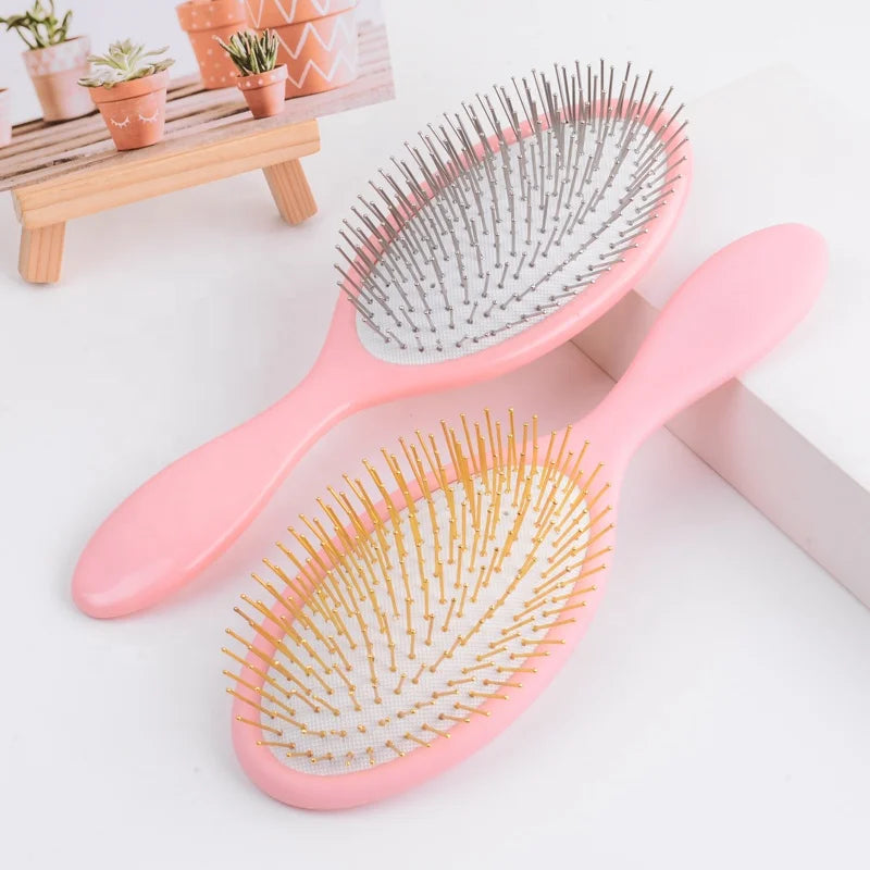 Wholesale Plastic Hair Brush Comb air Cushion Hair Brush Vendor Cute Infant  Iron Wire Hair Brushes