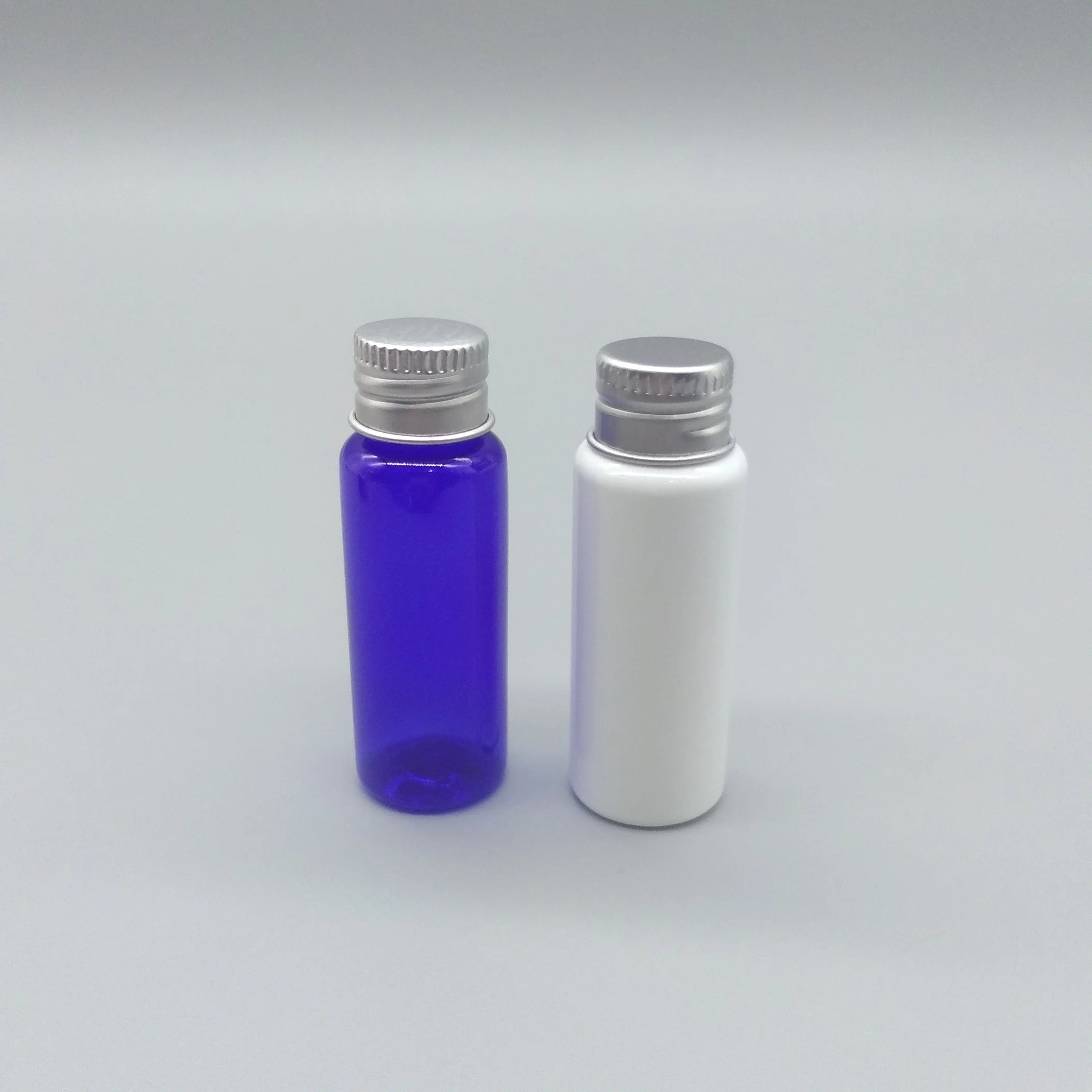 20ml PET Plastic Bottle PP Screw Cap 20/410 Screen Printing for Face Cream Facial Cleanser Essential Oil Serum Perfume Packaging