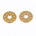 Customised M6/M8/M10 Rainbow Color Grade 5 Titanium Nine Hole Washer for Motorcycle Anti-slip Fastening Lightweight