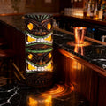 Resin Lamp-Shaped Totem Pillar Decorative Piece Tribal Texture Hand-Painted Artistic Design for Interior Decoration Holiday Use