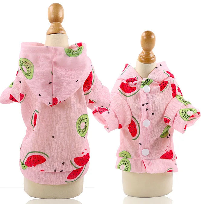 2022 New Launch Breathable Cat Dog Dog Clothes Pet Sunscreen Vest Pet Supplies Hoodie