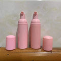 30ml 50ml 60ml White/Black/Transparent PET Shape Screen Printed Foam Bottle Cosmetic Foaming Hand Wash Liquid Soap Pump Cap