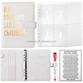 New Product 100 Envelope Money Saving Challenge Gift $5050 Budget Binder With Marker Pen