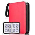 Discount 4 Pocket Trading Card Binder for Poke Mon Cards 160 Side Loading Binder with Zipper