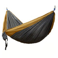 GSD Outdoor Nylon Parachute Hammock Portable Camping Hammock Ripstop Nylon Waterproof 2 Person Swing Hammock for Hiking