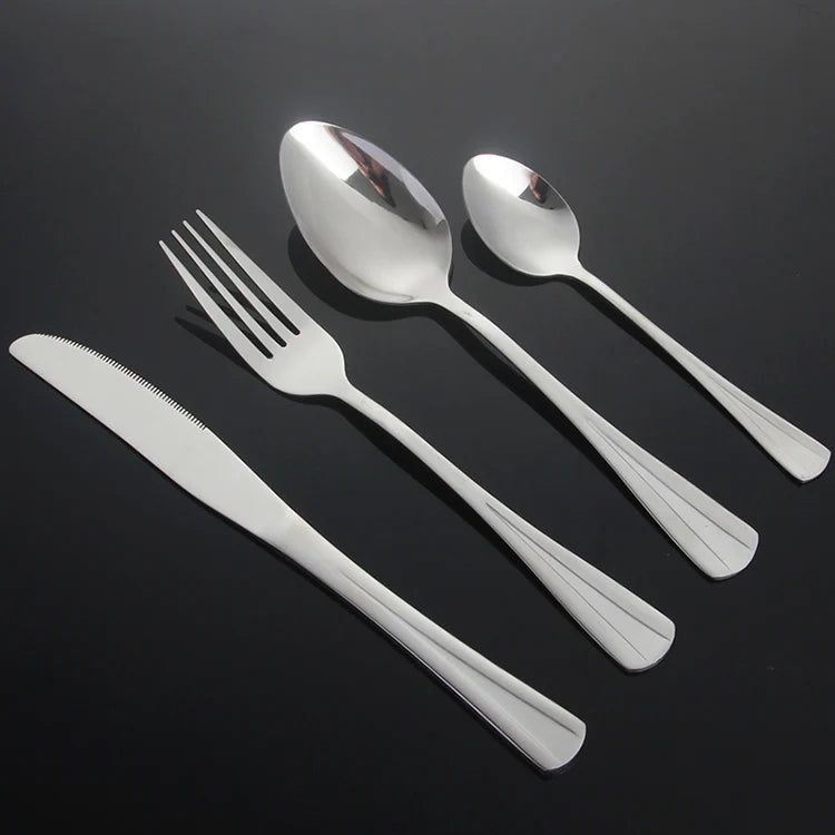 Hot Items 2021 New Years Products Fork Set Cuttlery Set Stainless Steel Cutlery Cold Steel Knives
