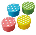 Korean Japanese Style Kitchen Sauce Dressing Bottle Mini 14ml Round 4pcs Dot  Compact Salad Container