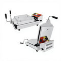 110V 220V Setting Time Temperature Crispy Fossil Seafood Pie Maker Scallop Cracker Machinery Senbei Making Maker Machine