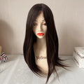 Ready to Ship Real Human Hair Silk Top  Lace Front Wigs with Freestyle Parting