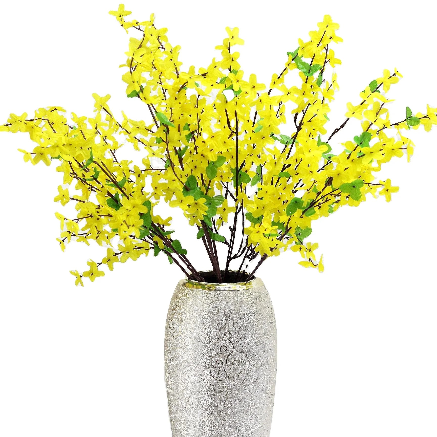 Winter Jasmine Artificial Flowers Grass Bouquet New Product Listing Home Decoration Christmas Centerpiece for Festive Decor
