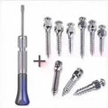 Best Price Hot Sale Orthodontic Implant Screws Titanium Alloy Manual Clinic Use