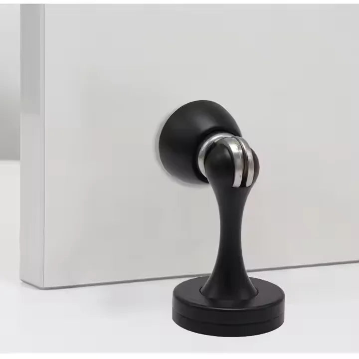 Factory Rust-Proof Zinc Alloy Door Stopper Multiple Colors Optional Hidden Screw Hole Strong Magnetic Door Holder
