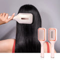 Kimairay Electric Air Cushion Scalp Massage Comb with Vibration & Liquid Guide Plastic Handle Home Use Oil Applicator