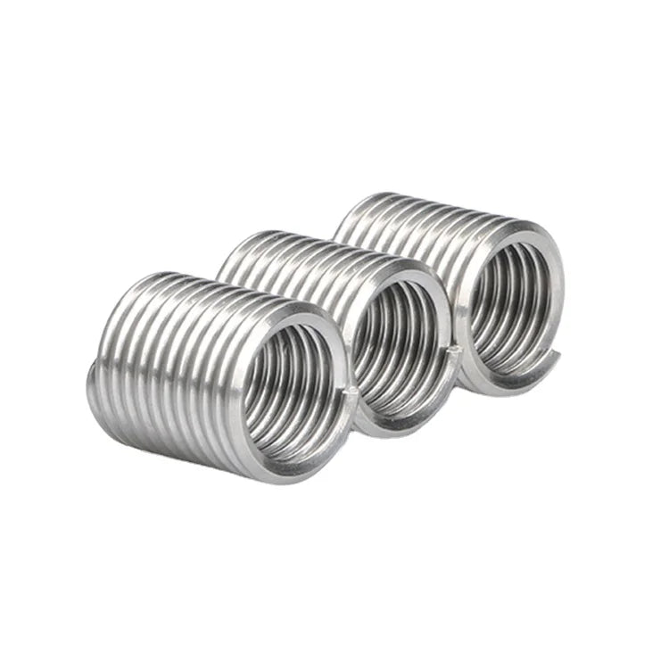 ISO Certified SUS304 Stainless Steel Fastener M8*1.25 Threaded Insert for New Energy Vehicles and Industrial Applications