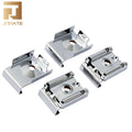 Jinnate Black Stainless Steel Glass Clamps 4-6mm Inch for Bedroom Use