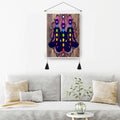 Indian Buddha Statue Meditation 7 Chakra Tapestry Wall Hanging Mandala Tapestries Wall Cloth Psychedelic Blanket