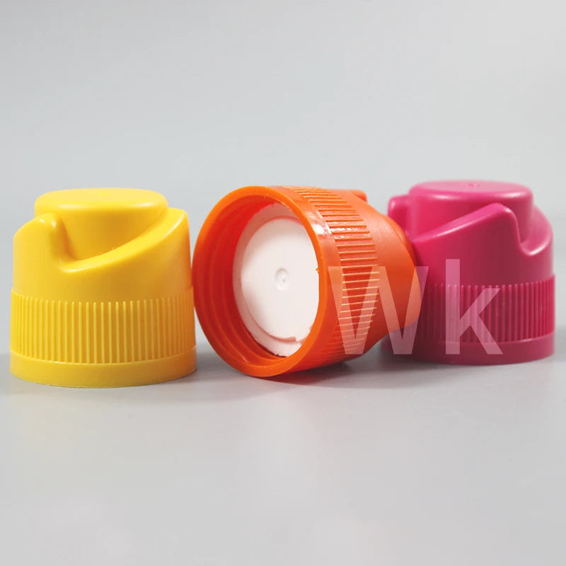 28mm Powdered Tea Drink Cap Food Grade Plastic Cap for Water Drinks Juice Vitamin Powder Cap