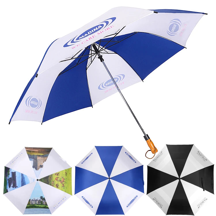 Wholesale Cheap Personal 3 Folding Umbrella Custom logo Portable Sunshade Small Umbrella Manual Compact Windproof Umbrella