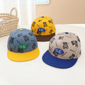 Full Printing logo Toddlers Hat Adjustable Strap for Boys Ages 2-6 Kids Cotton Hat