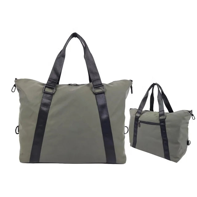 Custom Gym Bags Female Duffle Weekender Duffel Gym Sport Travel Bags Oil Waxy Leather Gym Duffel Travel Bags for Men Women