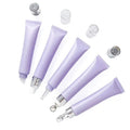 20ml Plastic BB Cream Squeeze Tube Matte Purple Liquid Foundation Essence Eye Massage Serum Bottle 20g Lip Gloss Squeeze Tubes