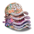 Diamond Fashion Luxury Rhinestone Baseball Cap Hats Women 6 Panel Sports Hats Luxury Star Bling Sports Baseball