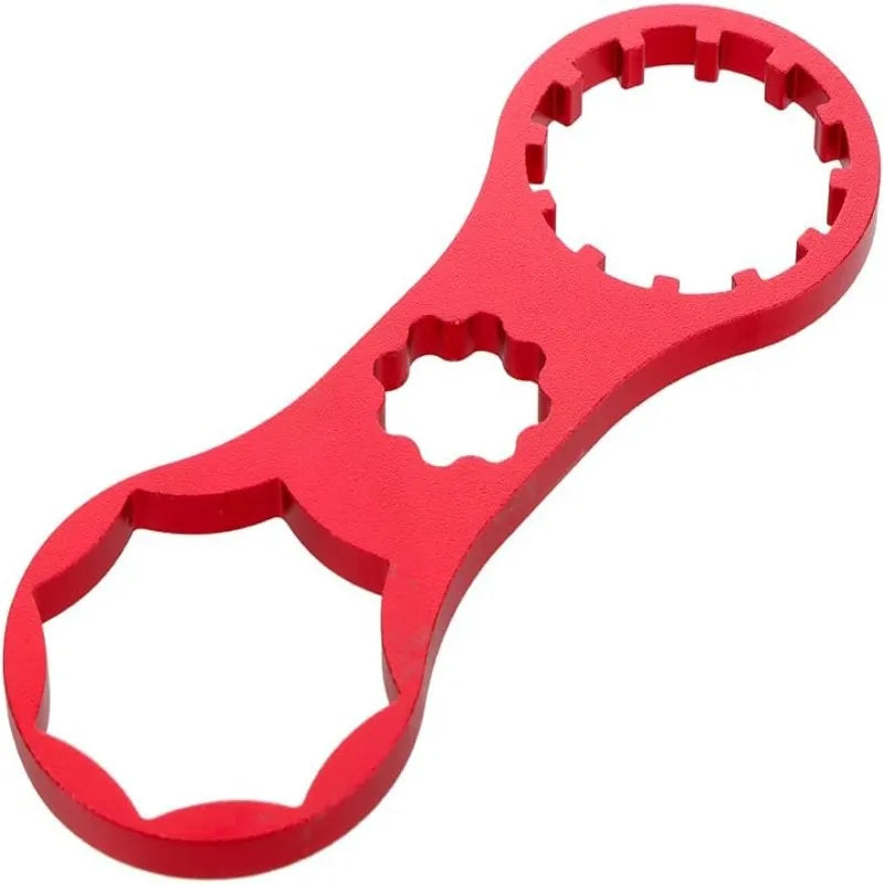 Bike Front Fork Repair Tool for SR Suntour XCR/XCM/XCT/RST Suspension Forks Cap Removal and Installation Wrench Spanner