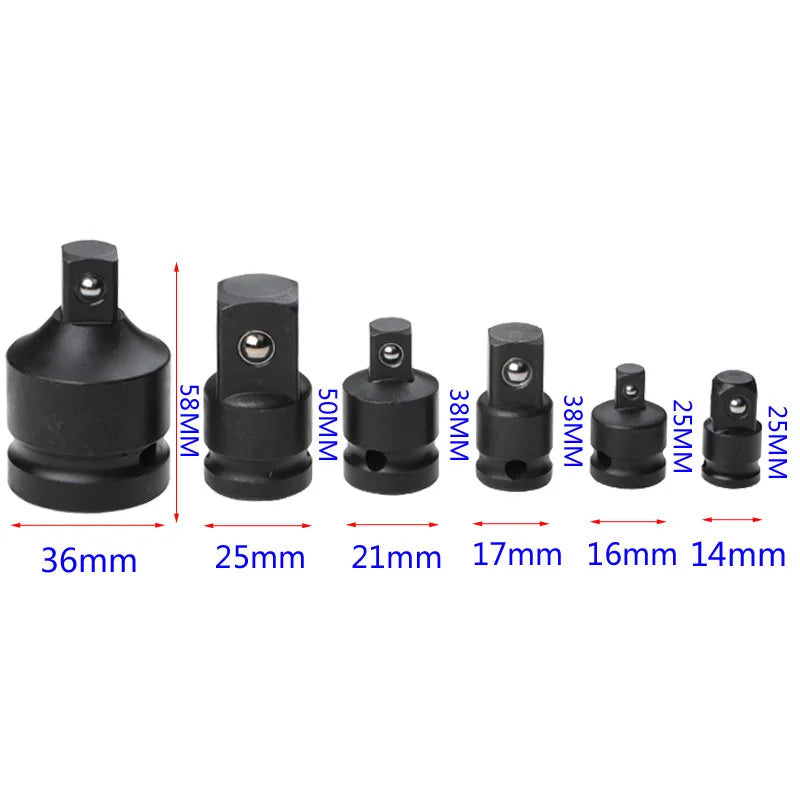 NEW QUALITY Black 3/4" to 1 Inch Drive Air Impact Socket Reducer Adapter Heavy Duty Ratchet