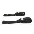 Strong Durable Black Polyester Connection Belt Hanging Straps Hammock Accessories Tree Swing Kit for Outdoor Swing Hangers