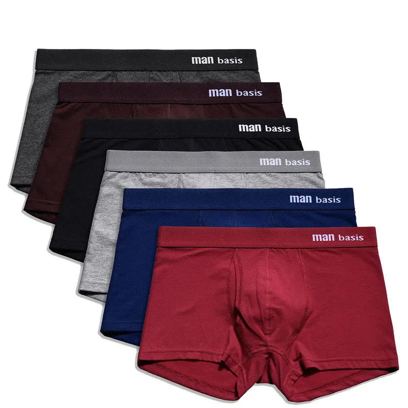 OEM Design Your Own Brand Logo Men Underwear Cotton Sport Man Boxer Briefs