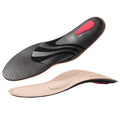 Wholesale/customize Genuine Leather Latex Correction Insole Specially Designed for Those with Uneven Foot Collapse and Flat Feet