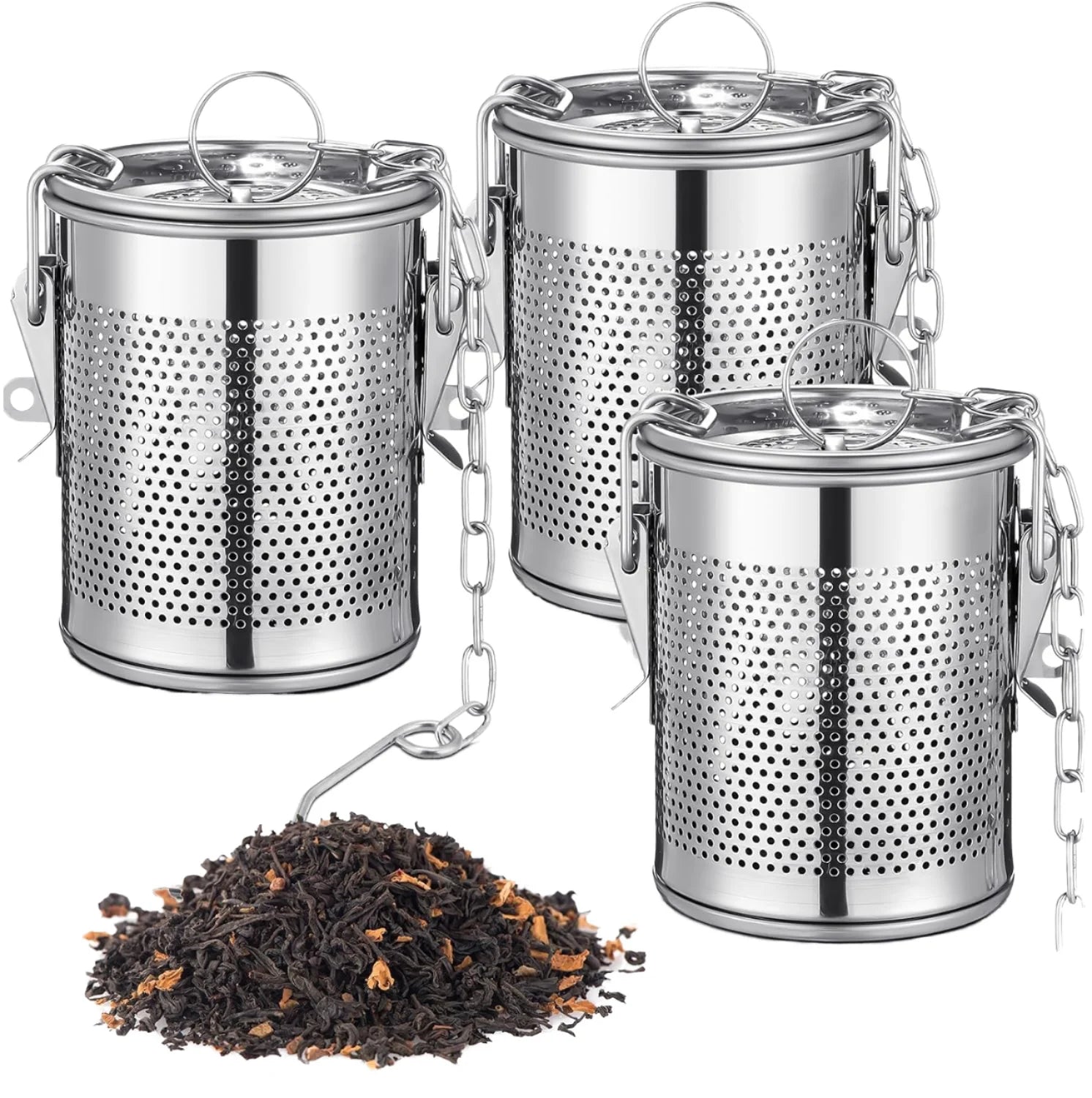 Reusable Creative Stainless Steel Coffee Tamper Skimmer Polished Silver Finish Tea Lovers Customizable Logos Patterns Coffee Tea