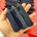 Magnetic Natural Rock Royal Blue Sand Stone Obelisk Quartz Crystal Point Gold Sand Stone Wands Towers