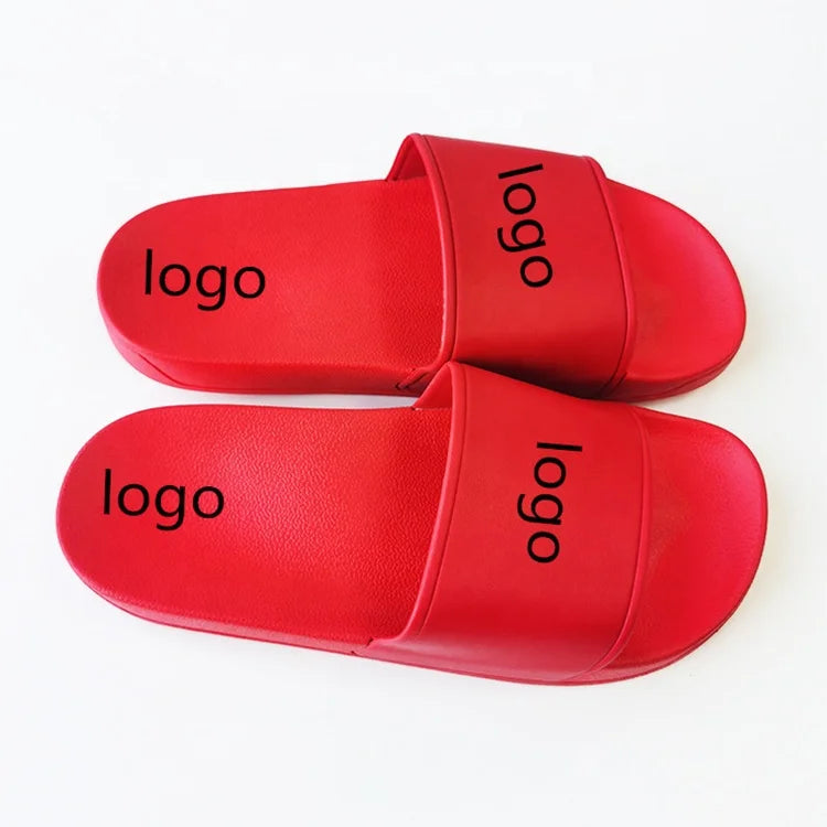 Customize Hotel Slide Sandal Pvc Eva Mens Slide Footwear Sandal Custom logo Slide Sandal Men Slipper