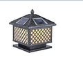 IP65 Waterproof LED Garden Solar Lawn Light Outdoor Solar Gate Pillar Light