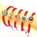 KDC471 Adjustable Evil Eye Red Rope  Fashionable Customized Wholesale Alloy Jewelry for Gift
