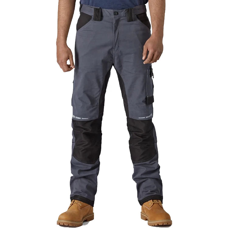 YUCHEN Custom Men's Straight Tube Pants Splicing Men's Cotton Water Washing Performance Work Pants