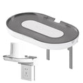 Wall-Mounted Plastic Socket Storage Holder Wifi Router Shelf Stand Racks Projector Storage Box Cable Organizer for Home Use