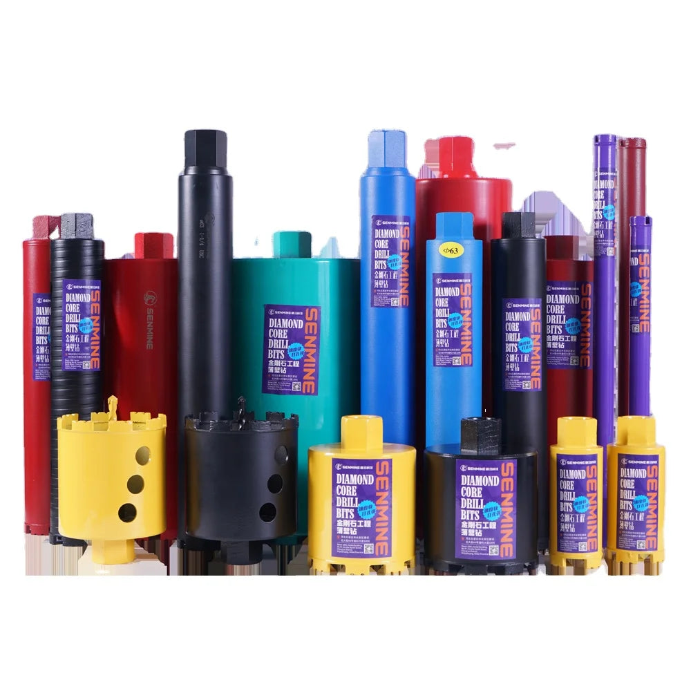 180mm Diamond Core Drill Bit Wall Concrete Perforator Masonry Drilling for Water Wet Marble Granite Wall Drilling Tools