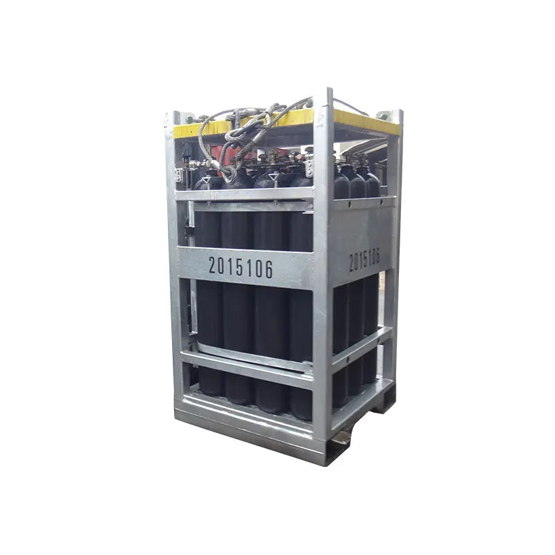 SEFIC Offshore Platform Industrial Gas Cylinder Rack DNV Cylinder Rack 4*4 Type16bottles