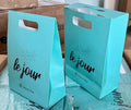 Hot  Wholesale Pink Custom  Gift Bags with logo Shopping Bag Hard Paper Bag Christmas Customized